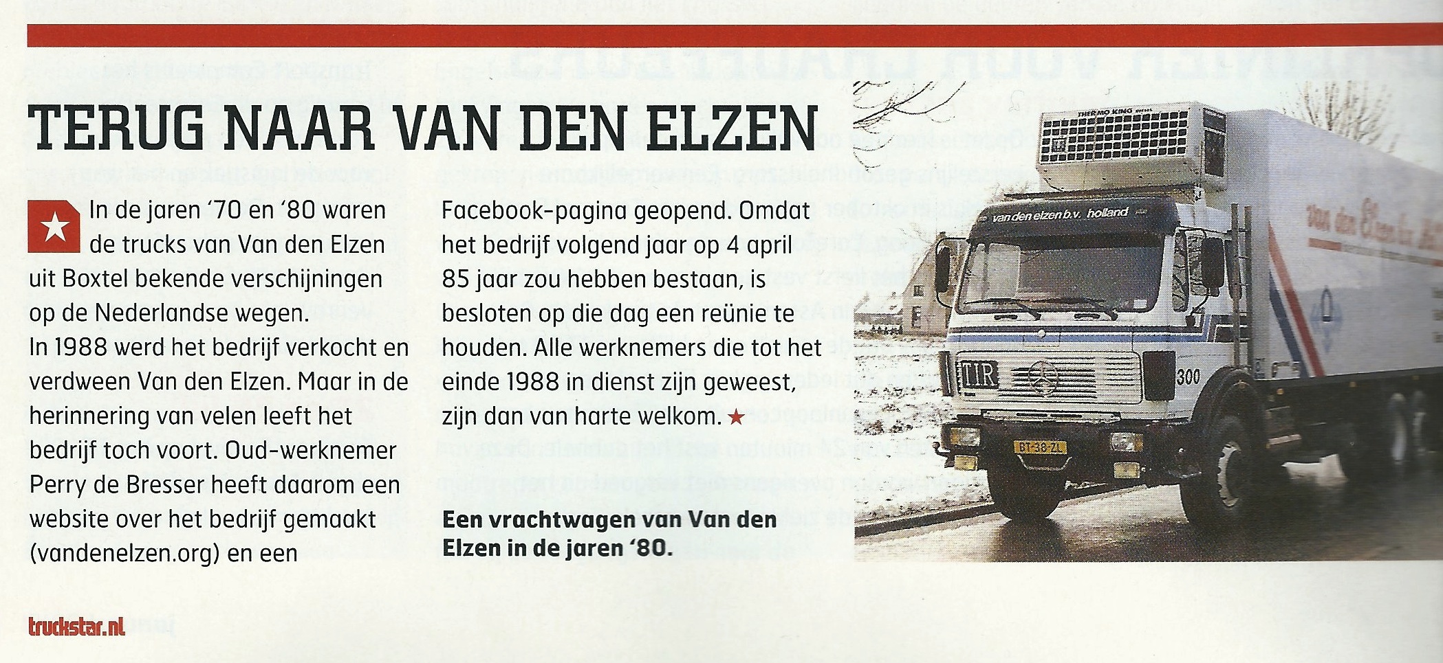 Artikel in Trucstar