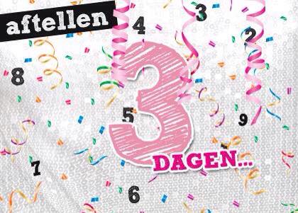 Nog drie dagen